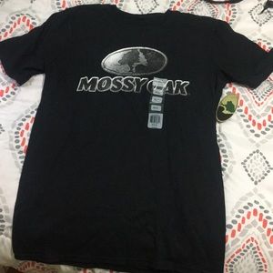 New! Black Mossy Oak T-Shirt